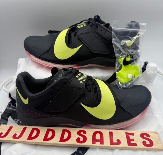 Nike Air Zoom LJ Elite Track & Field Jumping Spikes CT0079-001 Men’s Sz 9 NEW