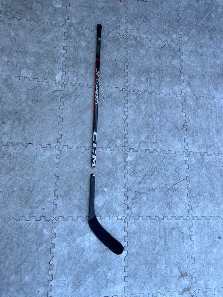 Broken Intermediate CCM JetSpeed FT6 Left Hand Hockey Stick P88 (Used)