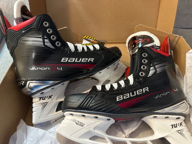 Bauer Vapor X4 Hockey Skates 10 Fit 1 (New)