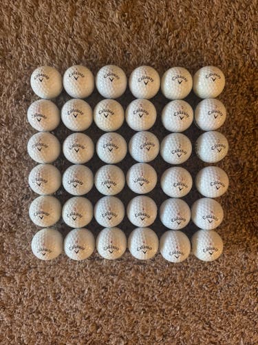 Callaway Chrome Soft Balls 36 Pack (3 Dozen) (Used)