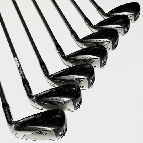Wilson Launch Pad Iron Set 4-9, PW Right Handed Regular Flex Graphite Shafts