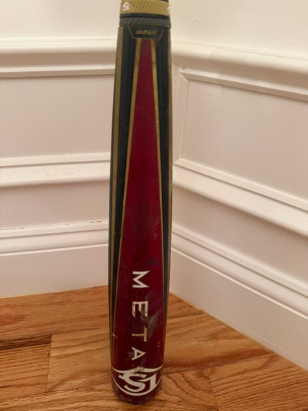 Shaved/Rolled Louisville Slugger Meta Composite Bat 29 oz 32" (Used) Big time POP!