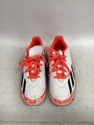 Used Adidas Soccer Indoor Shoes White Junior 05 11851-S000038824