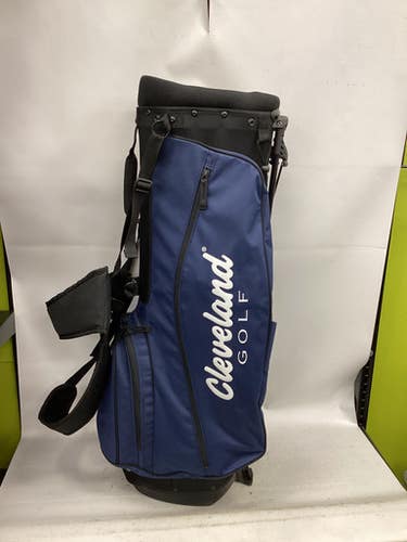 Used Cleveland CG STAND BAG Mens Stand Bag Navy Blue 11851-S000038806