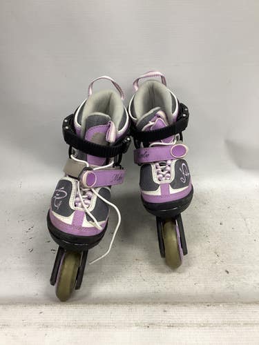 Used K2 MARLEE Junior Rec Fitness Skates Purple Adjustable 11851-S000038767
