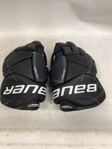 Used Bauer VAPOR X20 Junior Gloves Black 10" 11851-S000038765