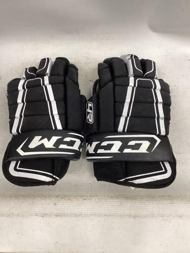 Used CCM 4R Senior Gloves Black 13" 11851-S000038759