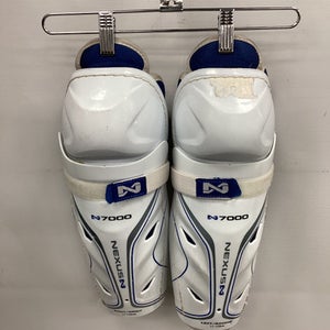 Used Bauer NEXUS 7000 Junior Shin Guards White 11" 11851-S000038737