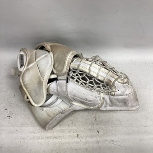 Used Bauer GSX S20 Junior Goalie Catcher White 11851-S000038733
