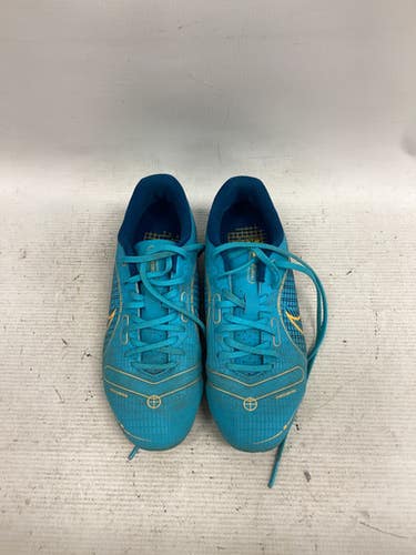 Used Nike Soccer Cleats Teal Youth 13.5 11851-S000038724