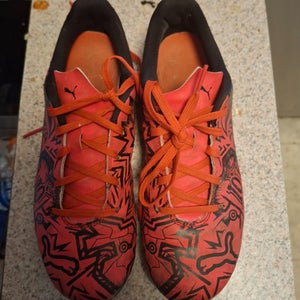 Red Men's size 5 Puma Christian Pulisic Tacto II Cleats (Used)