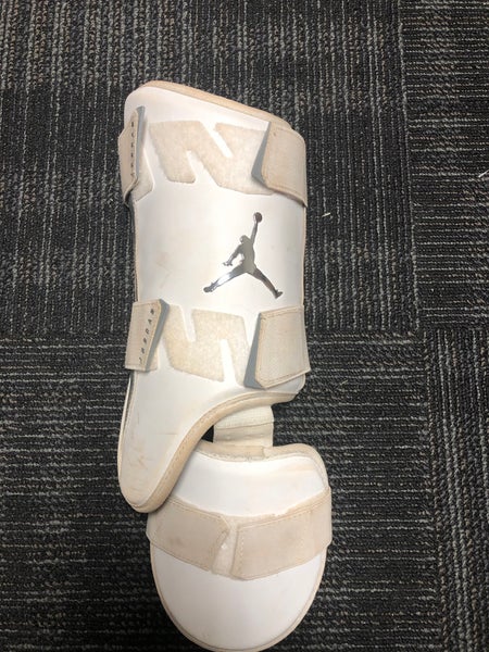 White Adult Air Jordan Shin Guards (Used)