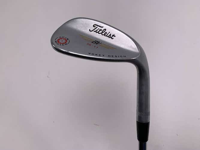 Titleist Vokey Spin Milled CC Chrome Lob Wedge LW 56* 11 Bounce Wedge Mens RH