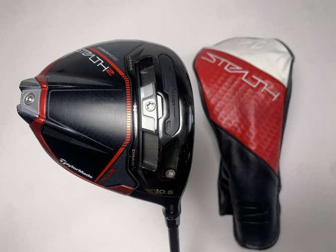 TaylorMade Stealth 2 Plus Driver 10.5*  HZRDUS Smoke 5.5 Black 60g Regular RH HC