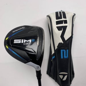 TaylorMade SIM2 MAX 3 Fairway Wood 15* Fujikura Ventus Blue 5R Regular RH HC