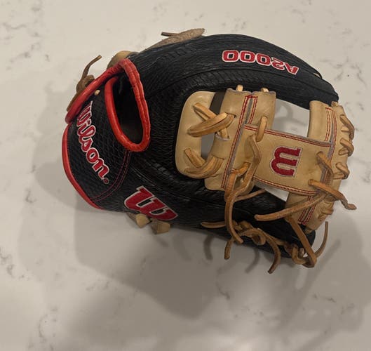 Wilson A2000 PF88 RH Infield Baseball Glove 11.25" (Used)