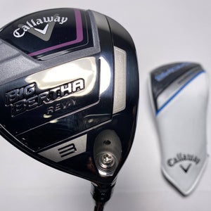 Callaway Big Bertha REVA 23 3 Fairway Wood 18* RCH 40W 40g Ladies RH HC