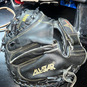 All Star Cm3000MBK RH Catcher's Baseball Glove 34" (Used)