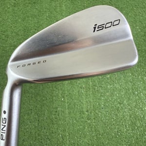 Ping i500 Black Dot Forged 4 Iron AWT 2.0 Black Stiff Flex Left Handed