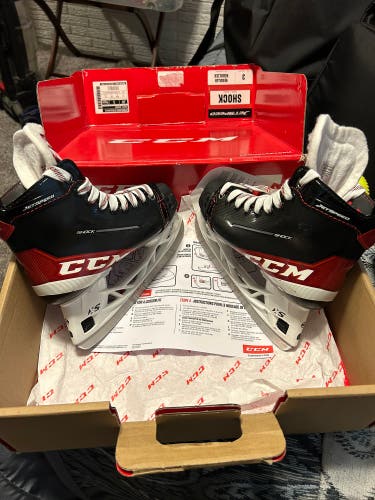 CCM JetSpeed Shock Hockey Skates Regular Width Size 3 (Used)