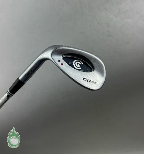 Left Handed Cleveland CG11 CMM 2 Dot Wedge 48* Wedge Flex Steel Golf Club
