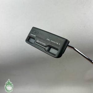 Used RH TaylorMade TP Collection Del Monte 7 34" Putter KBS 120 Steel Golf Club