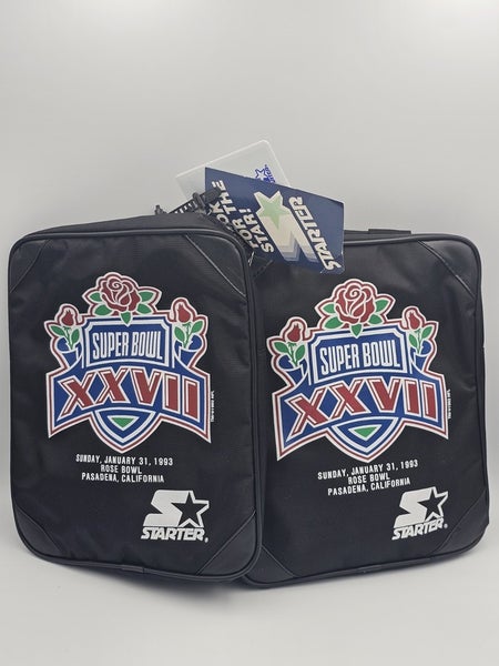 NEW Vintage 1993 Starter Super Bowl XXVII Duffle Bag NFL Cowboys Bills Rose Bowl