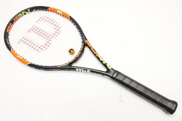 *USED* 2016 WILSON BURN 95 (VER 1) TENNIS RACQUET (4 1/4) FROM A COLLECTOR