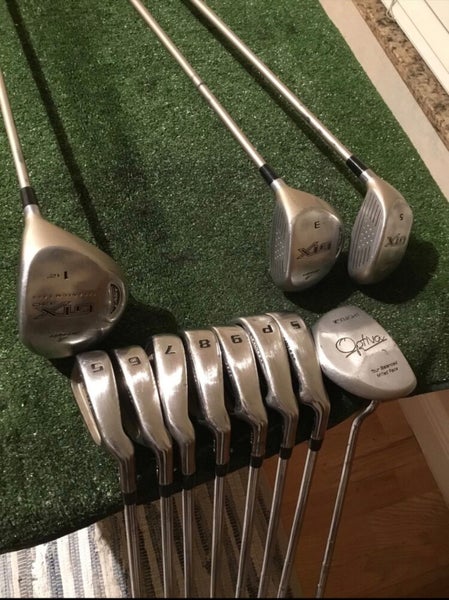 Men's Affinity Right Handed Clubs (Full Set) Senior Flex 11 Pieces (Used)