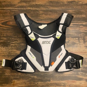 Medium Youth STX Cell VI Shoulder Pads (Used)