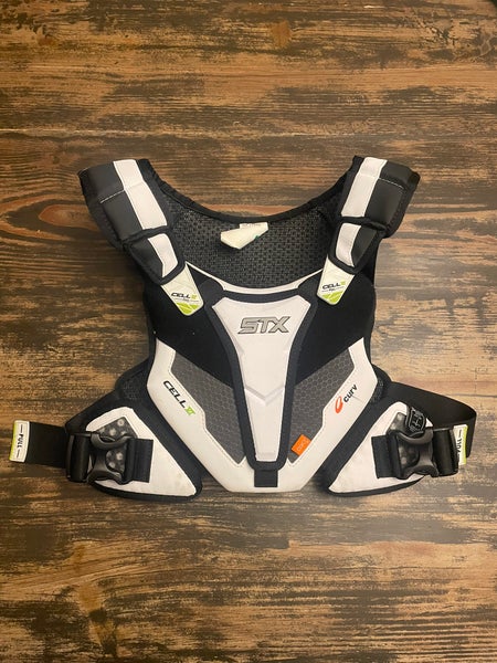 Medium Youth STX Cell VI Shoulder Pads (Used)