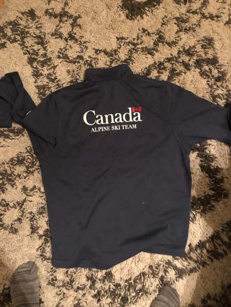 Large Canada National Ski Team Shirt Sponsors