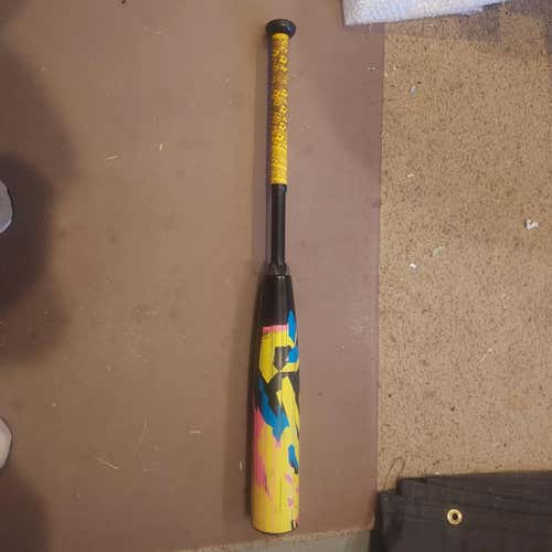 2023 DeMarini Zoa Glitch Composite USSSA Certified Bat (-10) 19 oz 29" (Used)