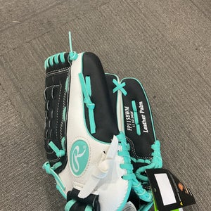 Used Rawlings FASTPITCH SOFTBALL RH Throw Fastpitch Gloves White 11 1/2" 11614-S000223214