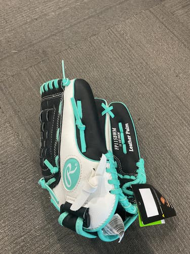 Used Rawlings FASTPITCH SOFTBALL RH Throw Fastpitch Gloves White 11 1/2" 11614-S000223214