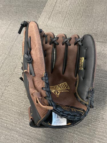 Used Rawlings 12.5 INCH GLOVE BB/SB Glove RH Throw Brown 12 1/2" 11614-S000223215