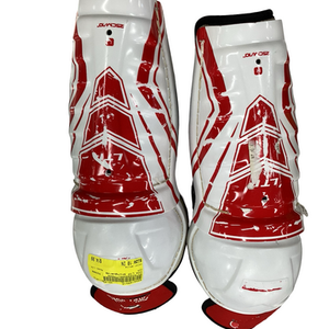 Used CCM LTP Youth Shin Guards White 10" 11613-S000169514