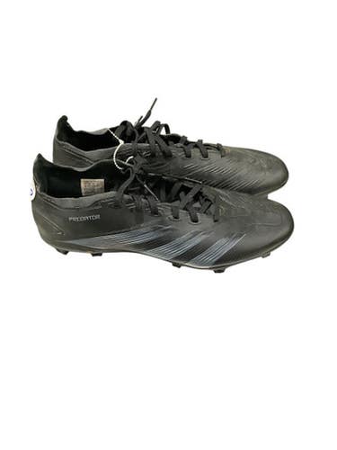 Used Adidas PREDATOR Soccer Cleats Black Senior 10 11347-S000257226