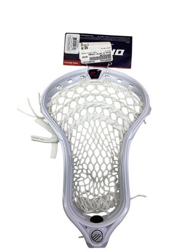 Used Maverik OPTIK STRUNG Mens Lacrosse Head White 11347-S000257222