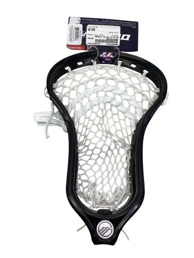 Used Maverik OPTIK STRUNG Mens Lacrosse Head Black 11347-S000257220
