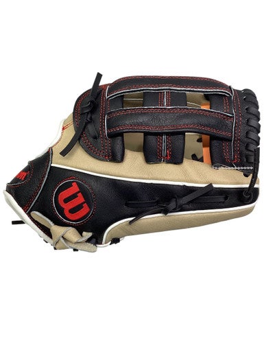 Used Wilson A450 BB/SB Glove RH Throw Tan 12" 11347-S000257205