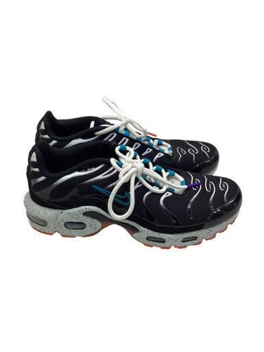 Used Nike AIR MAX Running/X-Train Shoes M Grey And Black Youth 07.0 11347-S000257204