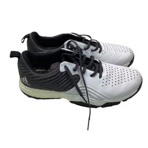 Used Adidas Mens Golf Shoes Grey And White Senior 11.5 11347-S000257178