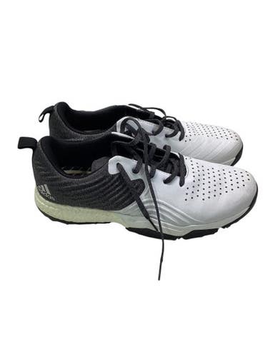 Used Adidas Mens Golf Shoes Grey And White Senior 11.5 11347-S000257178