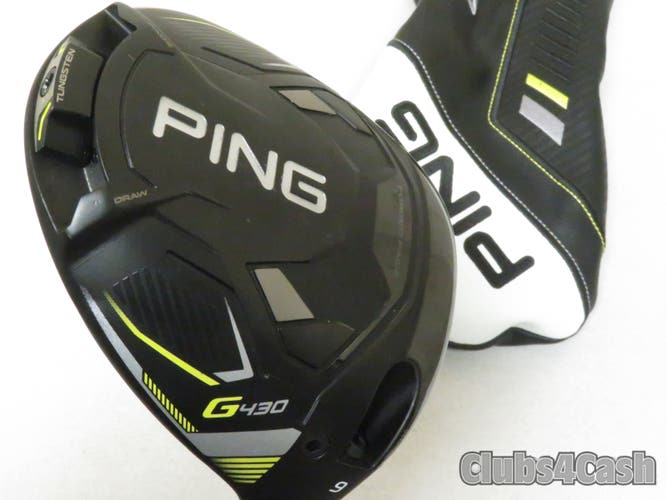 PING G430 LST Driver 9 Alta CB 55 Black Stiff Flex +Cover  .. Near MINT