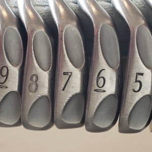 SET OF  7 TOMMY ARMOUR TI/100 PURE TITANIUM CAVITY BACK  IRONS 4-PW EXCELL AZ925