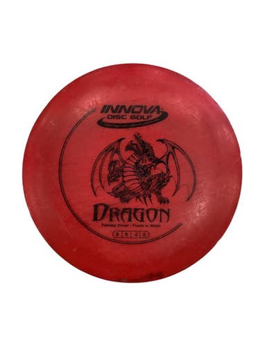 Used Innova DRAGON Disc Golf Driver Red 11884-S000053958