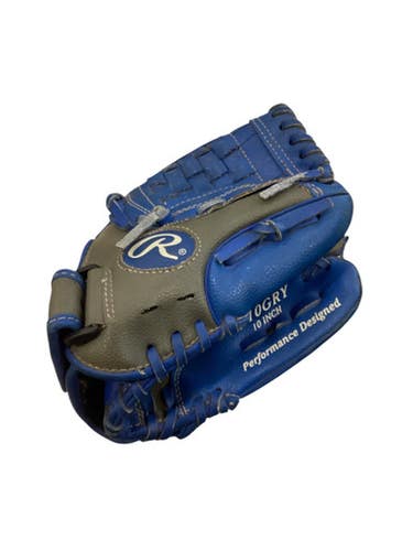 Used Rawlings SAVAGE BB/SB Glove RH Throw Grey 10" 11884-S000053955