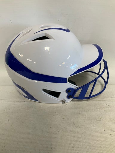 Used Champro HXS-1 Batting Helmet w/Mask White L/XL 11823-S000034858