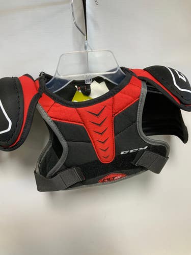 Used CCM QLT 250 Youth Shoulder Pads SM 11823-S000034853
